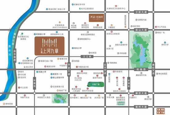 天嘉&middot;上河九章周边配套怎么样？这就带您看